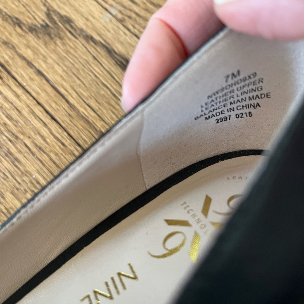 Nine West Black Soho Pump - 7 - Picture 3 of 7